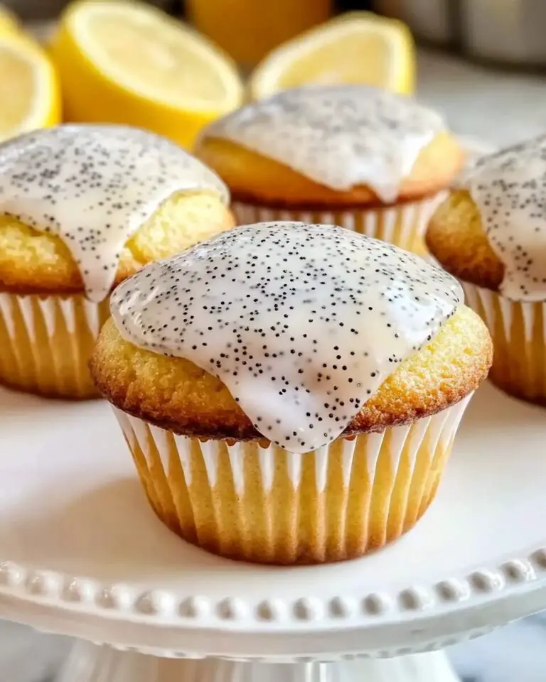 Lemon Poppy Seed Cupcakes