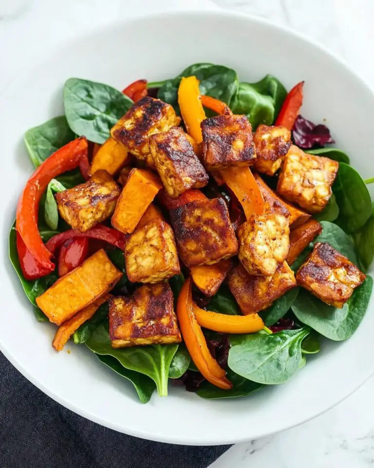 Marinated Tempeh Salad