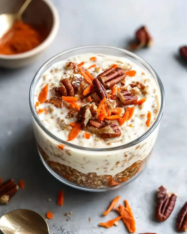 Carrot Cake Overnight Oats