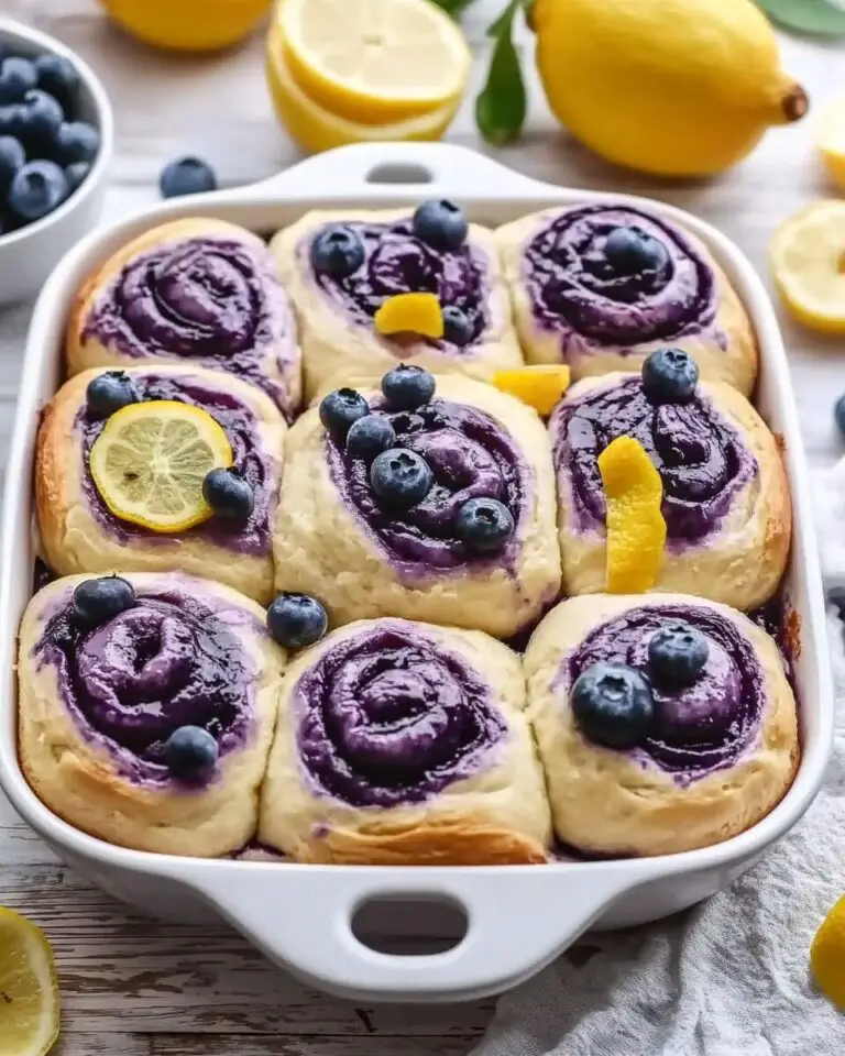 Lemon Blueberry Rolls
