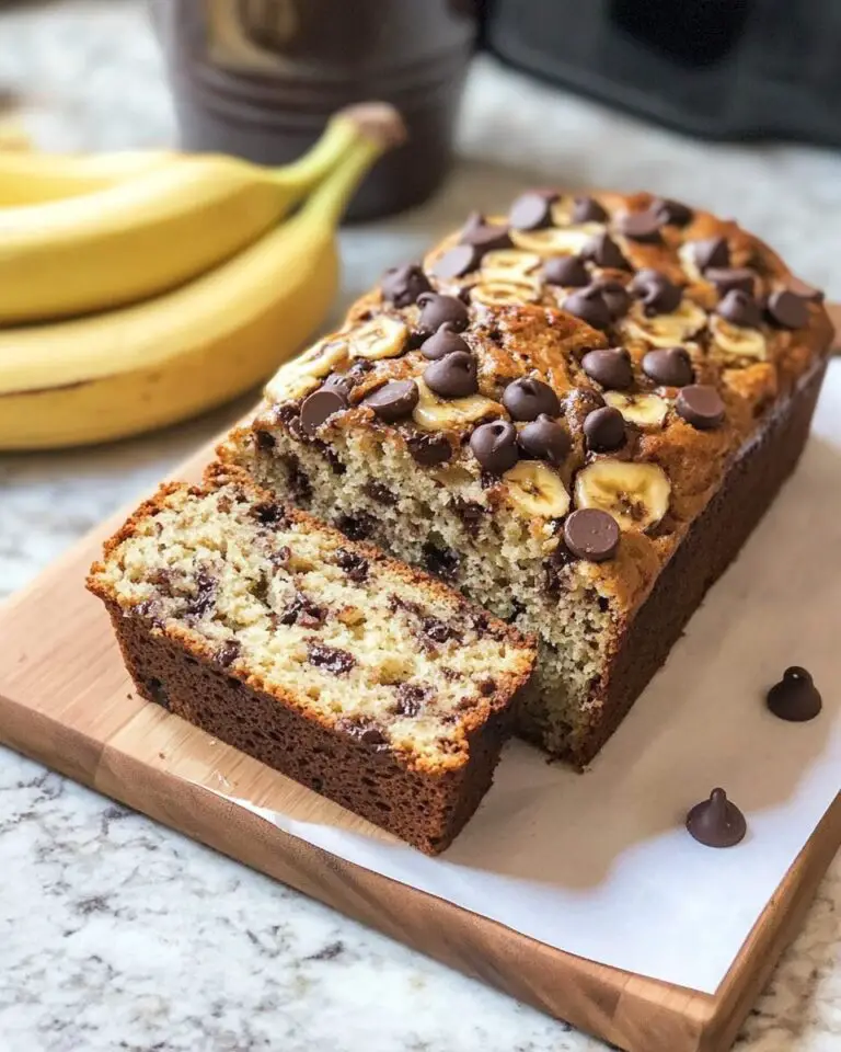 Banana Chocolate Chip Bread