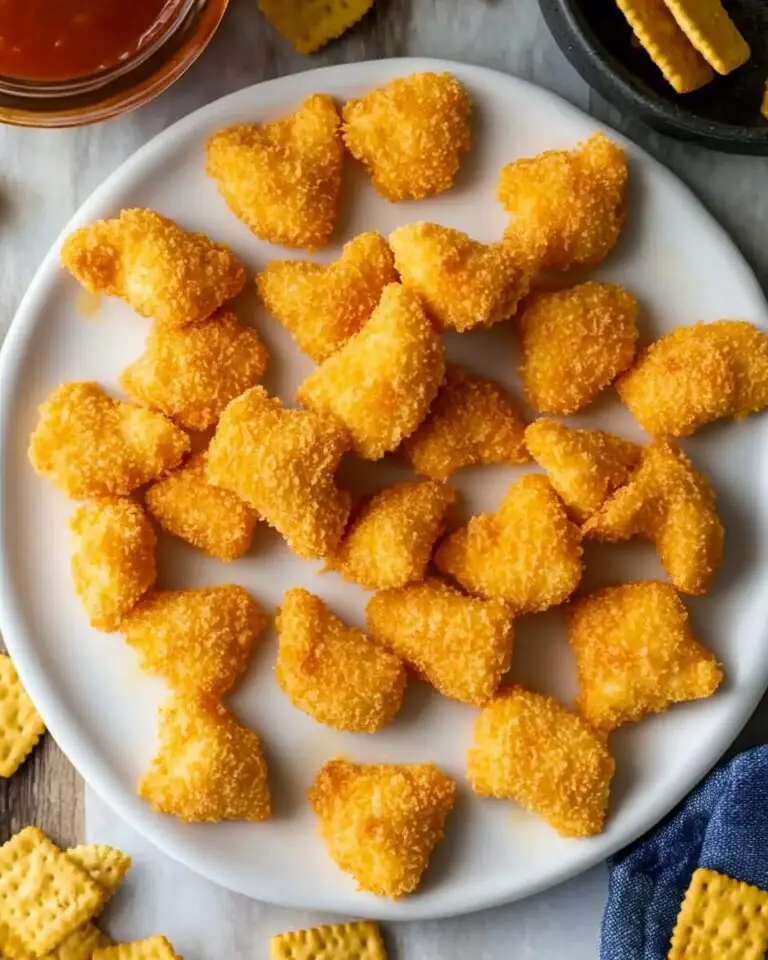 Goldfish Baked Chicken Nuggets