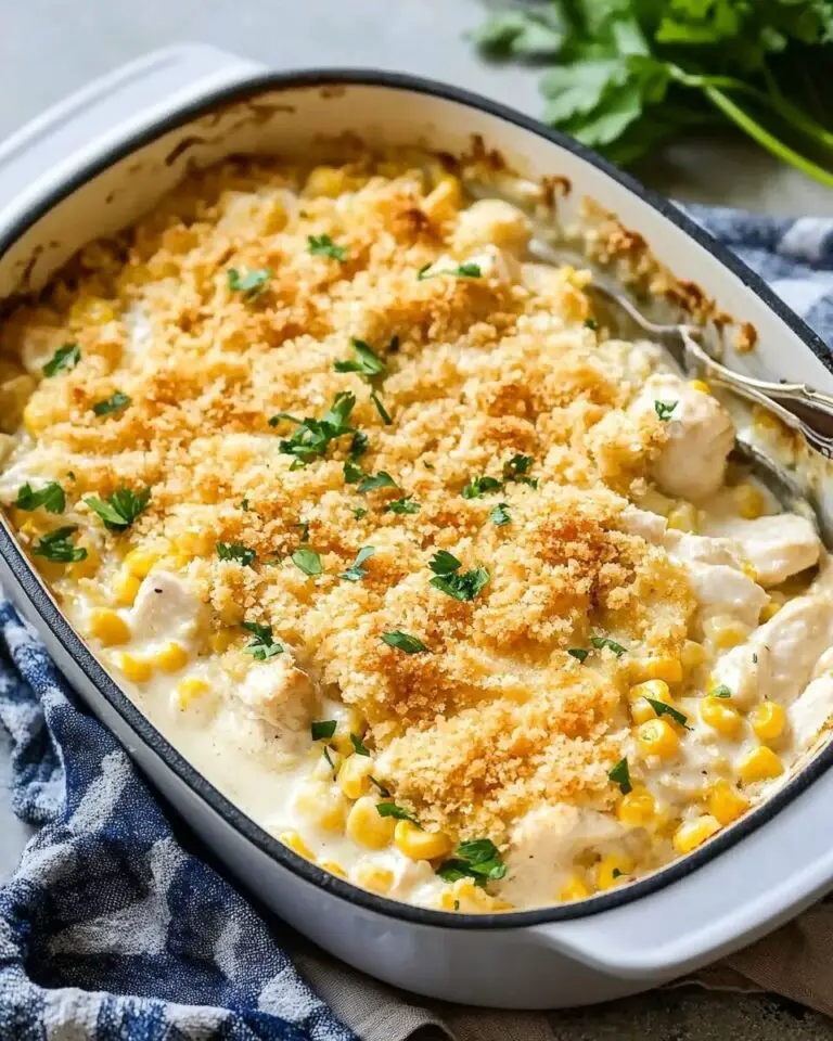 Amish Chicken and Corn Casserole