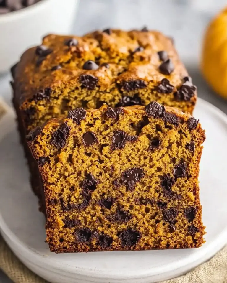 Chocolate Chip Pumpkin Bread