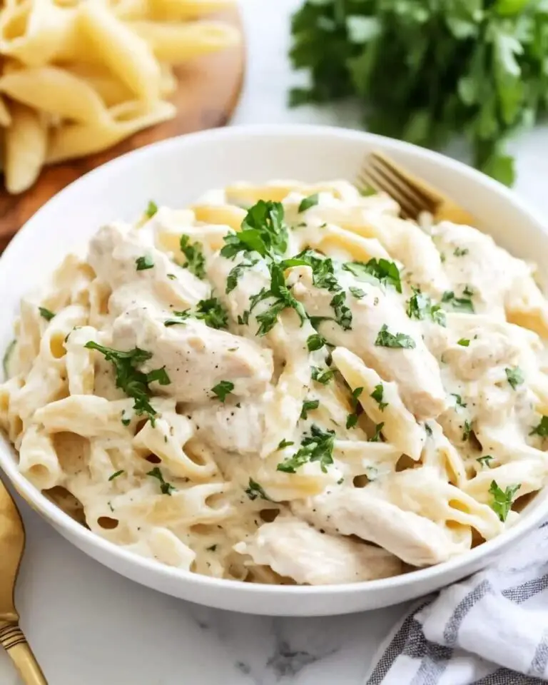 Crock Pot Chicken Alfredo