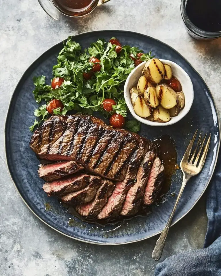 Easy Marinated Flank Steak