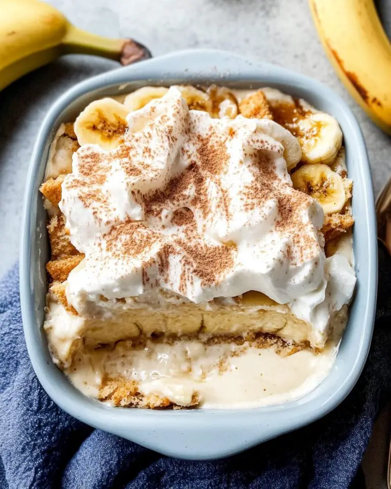 Caramelized Banana Pudding