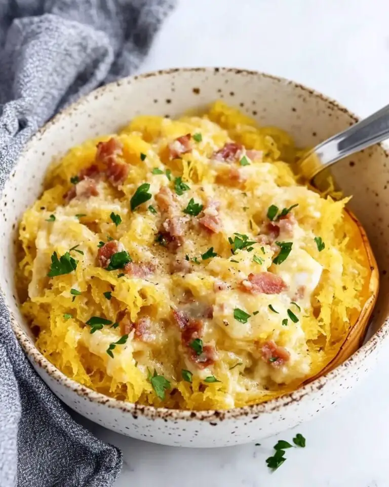 Spaghetti Squash Carbonara