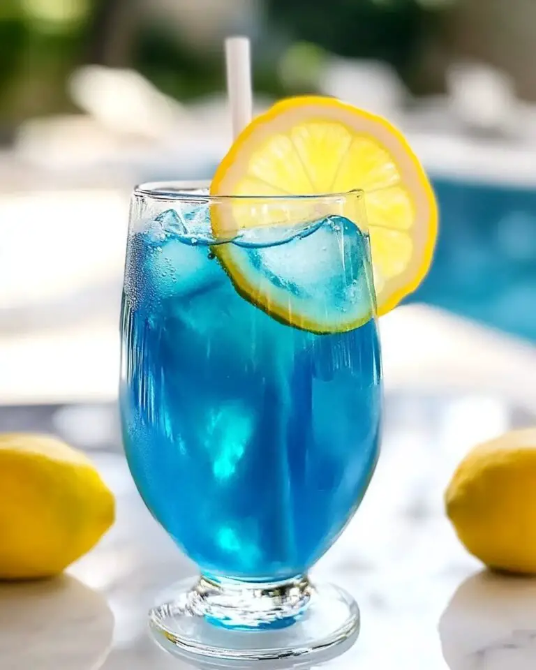 Blue Lagoon Mocktail