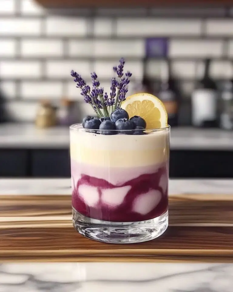 Blueberry Lavender Vodka Cooler