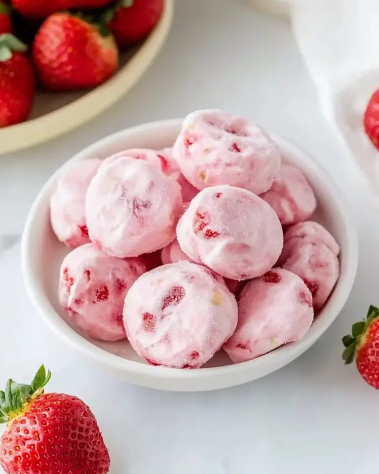 Easy Strawberry Yogurt Bites