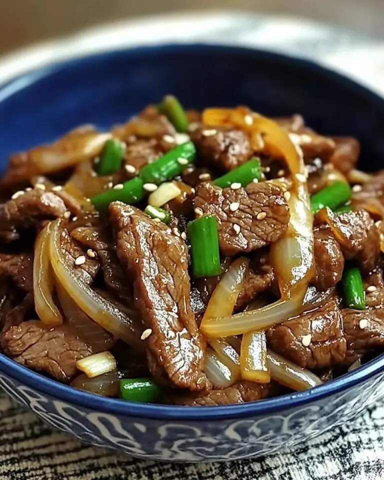 Beef and Onion Stir Fry