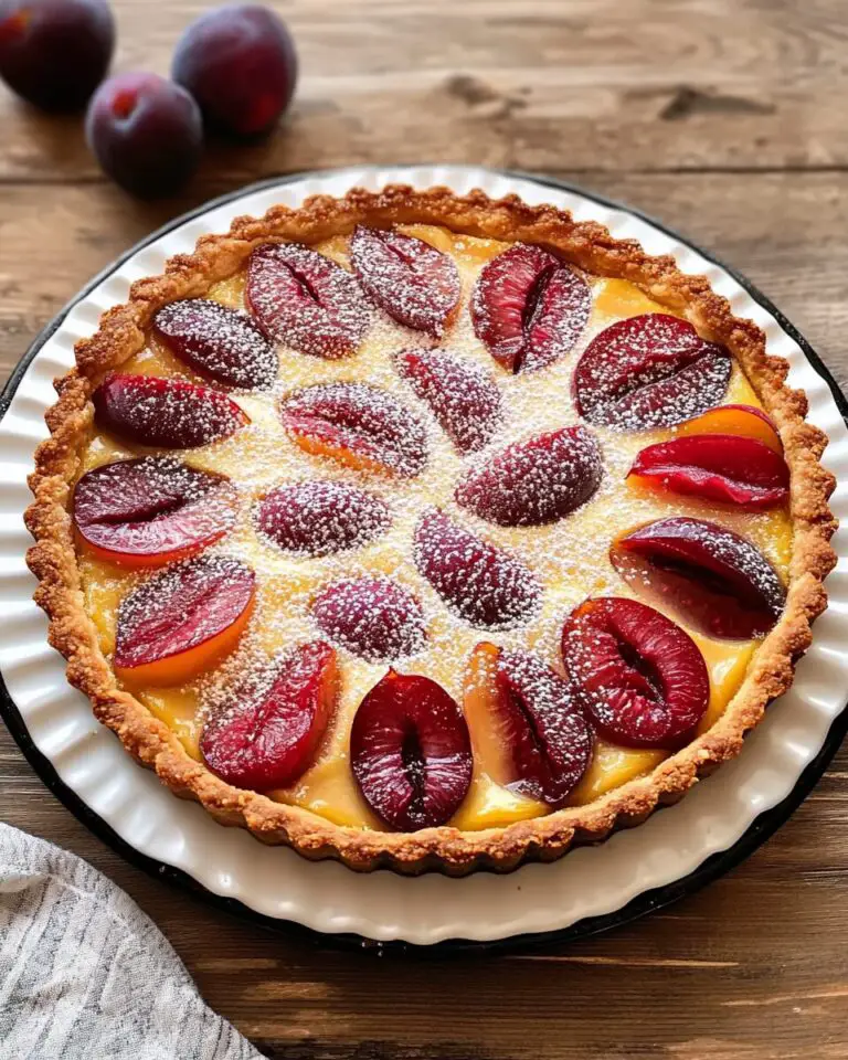 German Plum Tart
