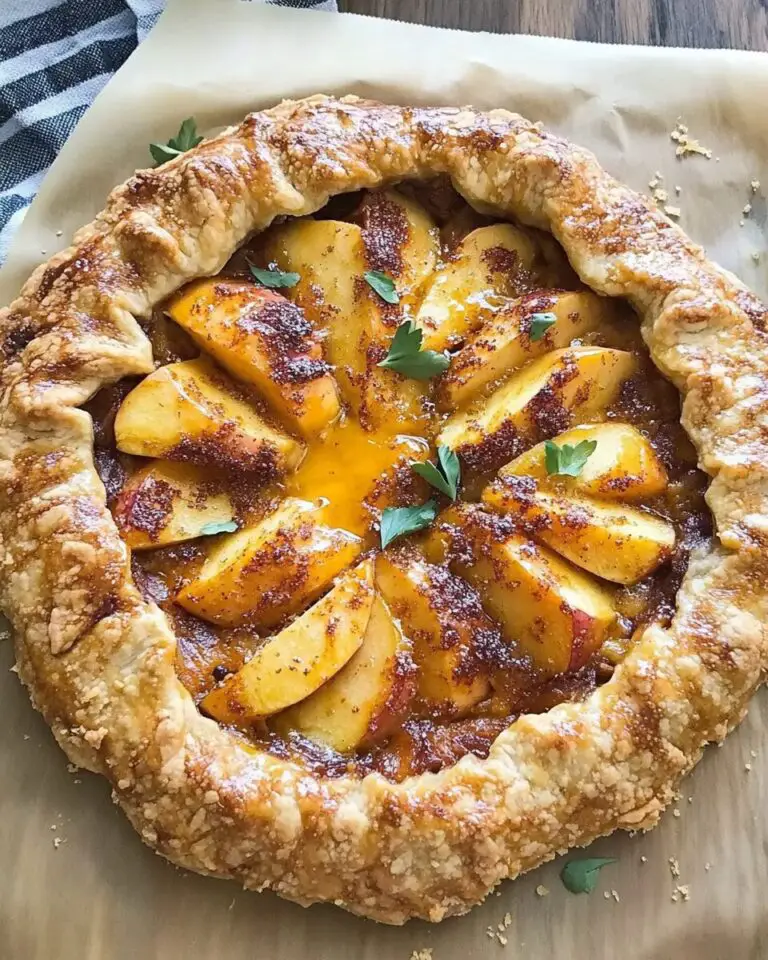 Apple Cheddar Galette