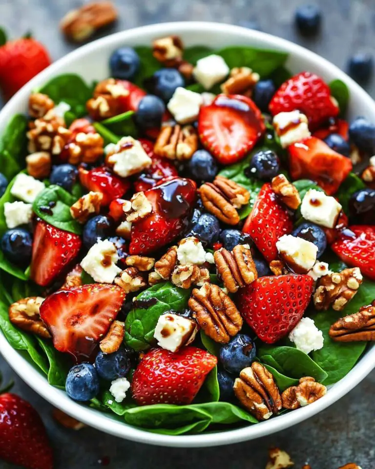 Strawberry Spinach Salad
