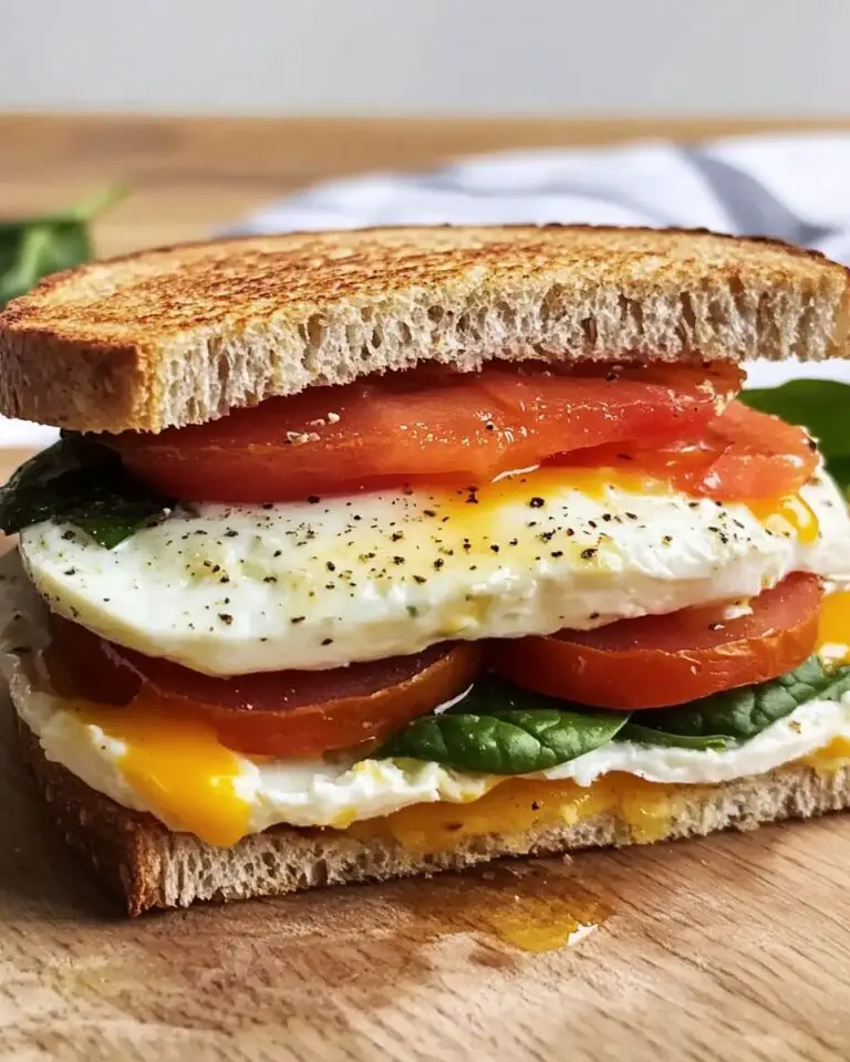 Egg Sandwiches with Rosemary, Tomato & Feta