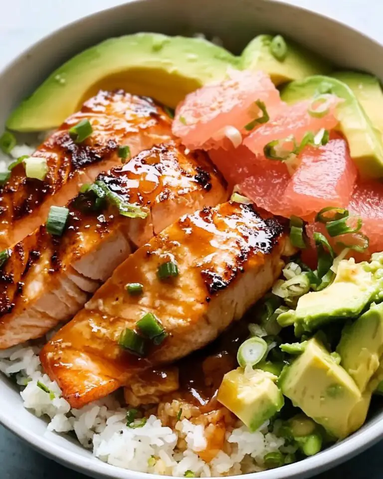 Sticky Miso Salmon Bowl
