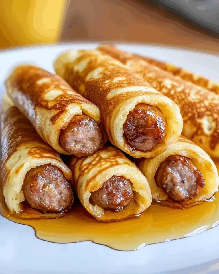 Breakfast Pigs in a Blanket