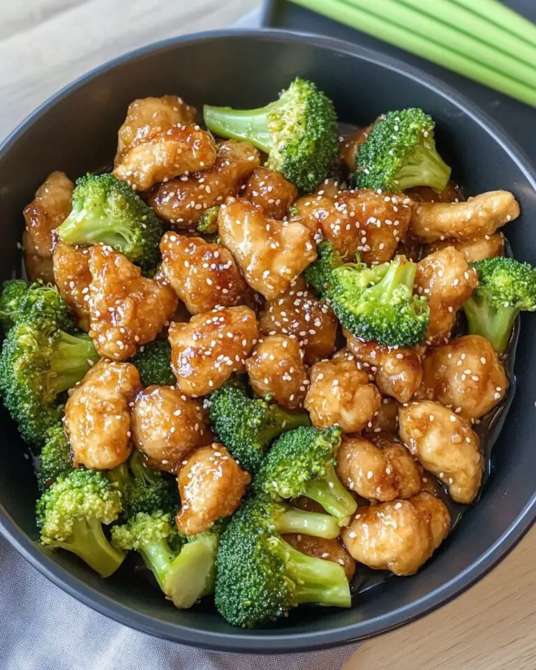 Honey Sesame Chicken and Broccoli