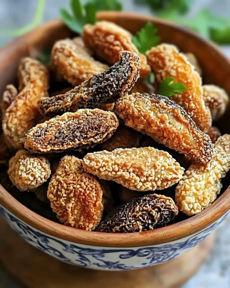 Crispy Fried Morel Mushrooms