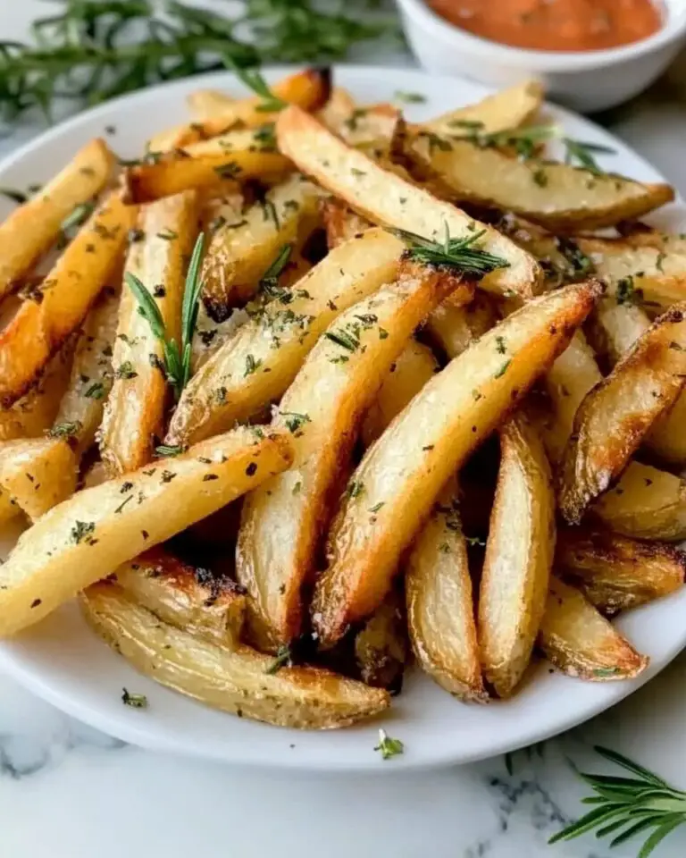 Killer Garlic Fries with Rosemary