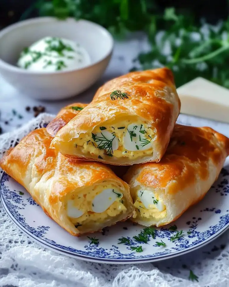 Cheesy Egg & Cheese Piroshki