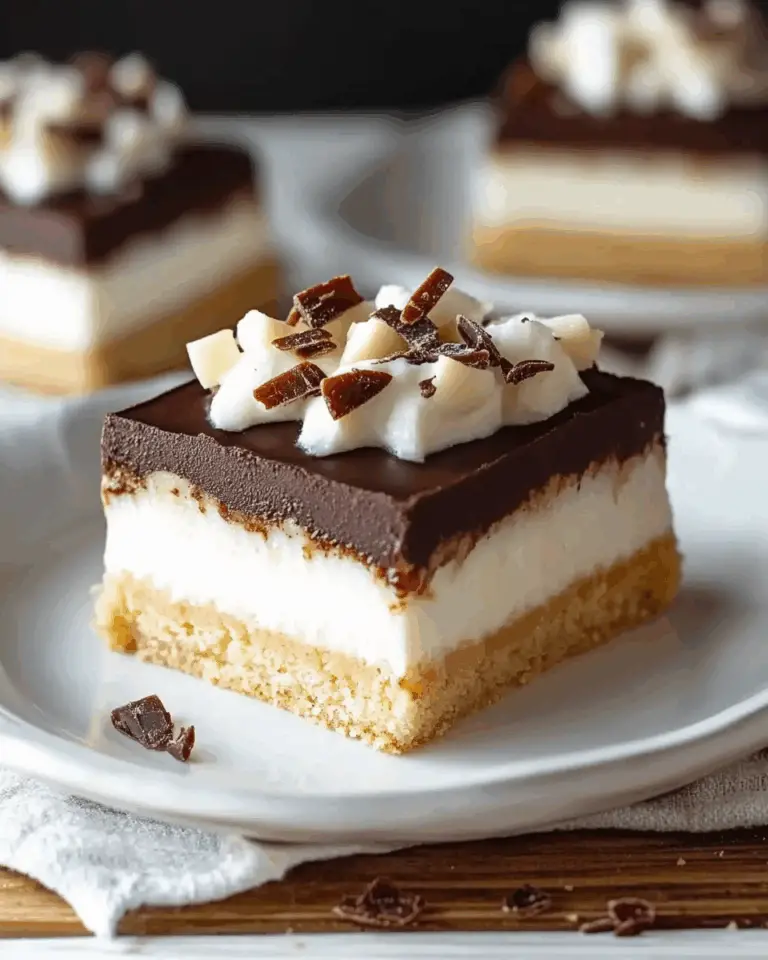 Chocolate Haupia Bars