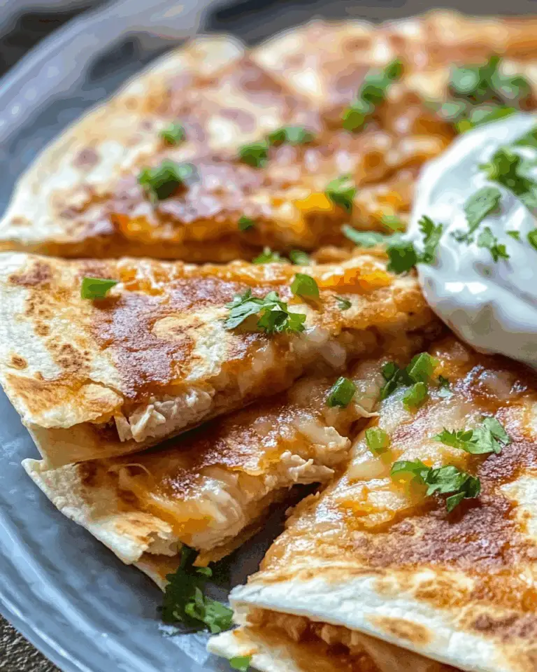 Easy Weeknight Chicken Quesadillas