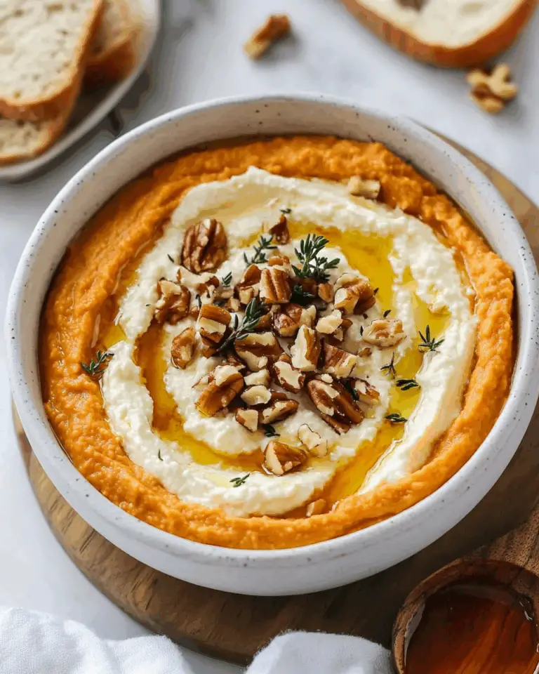 Pumpkin Whipped Feta Dip