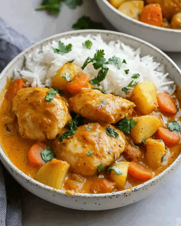 Yellow Coconut Curry Chicken