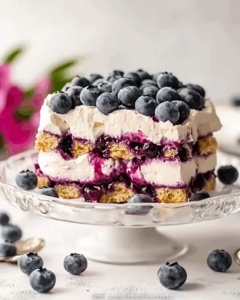 Blueberry Tiramisu