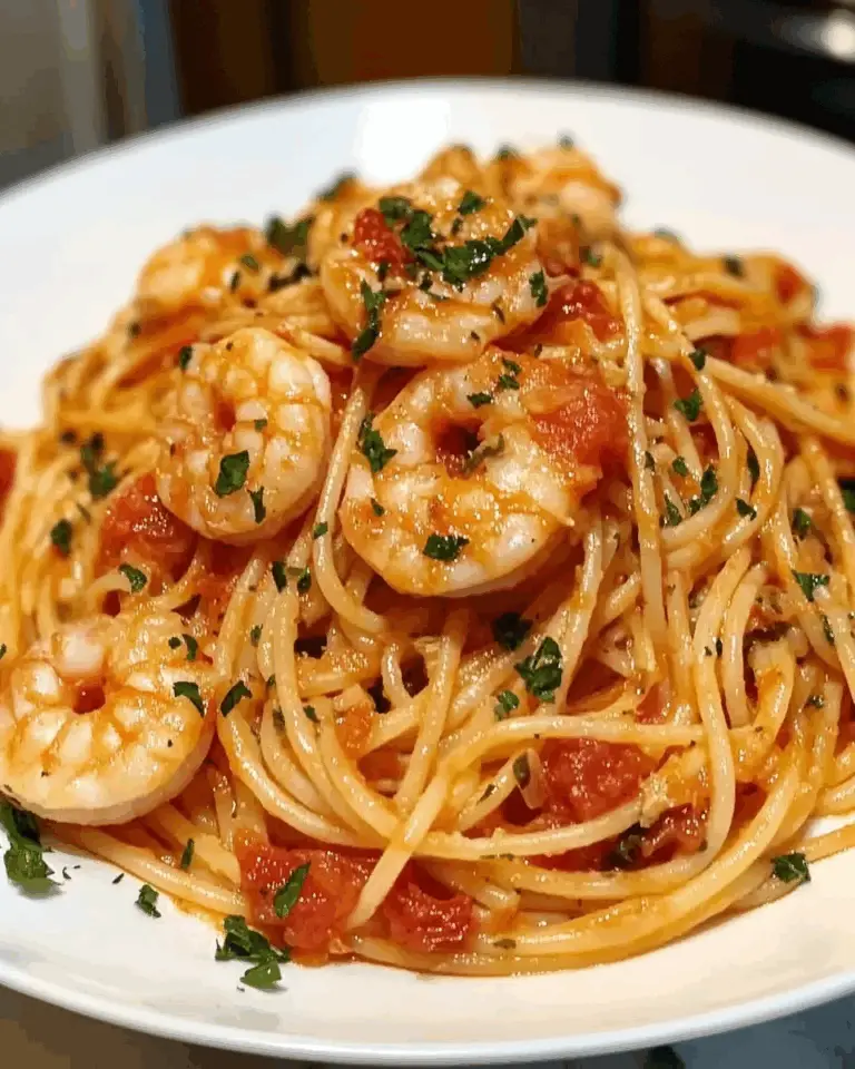 Chilli Garlic Prawn Pasta