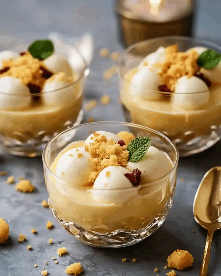 Custard Rasgulla