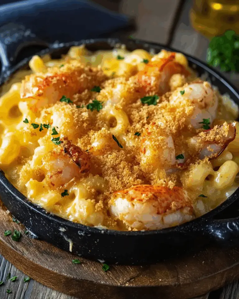 Deliciously Decadent Maine Lobster Mac and Cheese