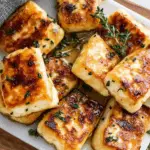 Honey Glazed Halloumi
