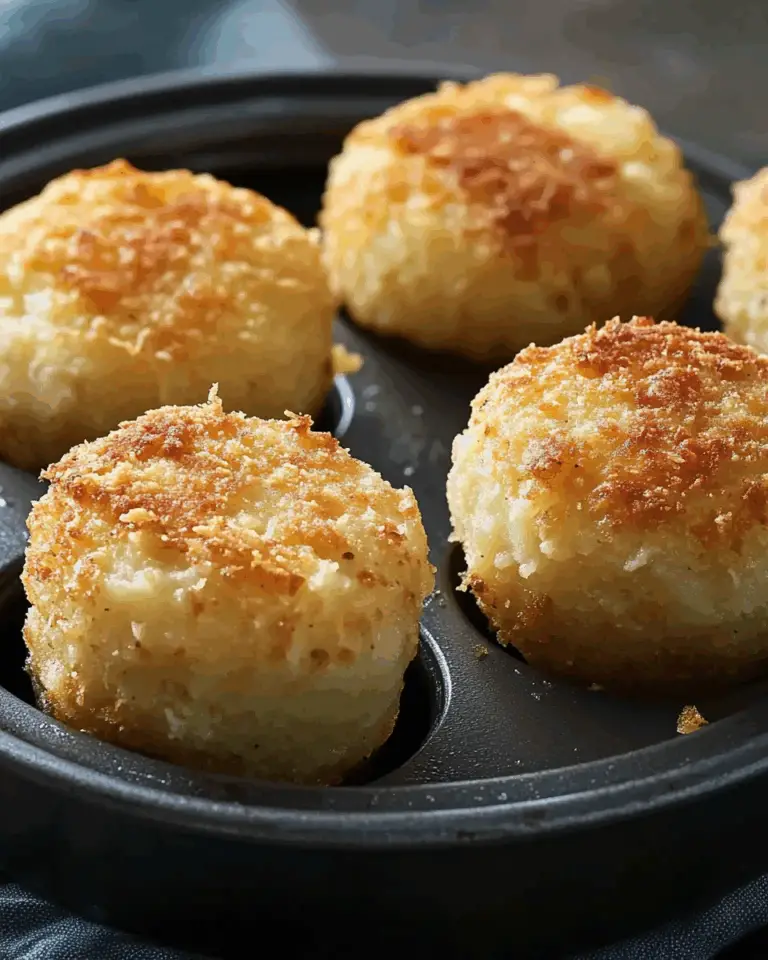 Muffin Tin Potato Croquettes