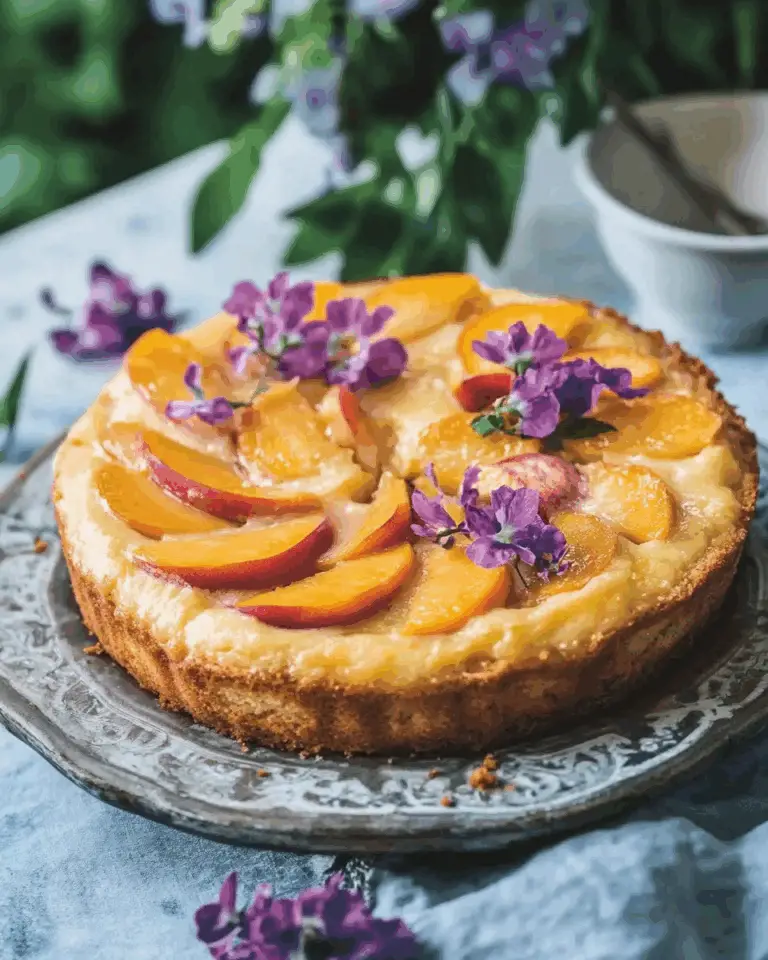Peach Kuchen