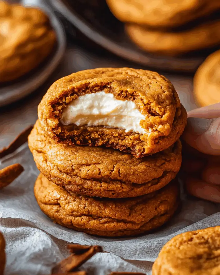 Pumpkin Cheesecake Cookies
