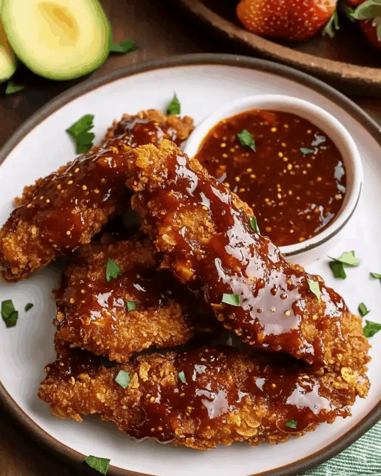 Southern Strawberry BBQ Chicken Tenders