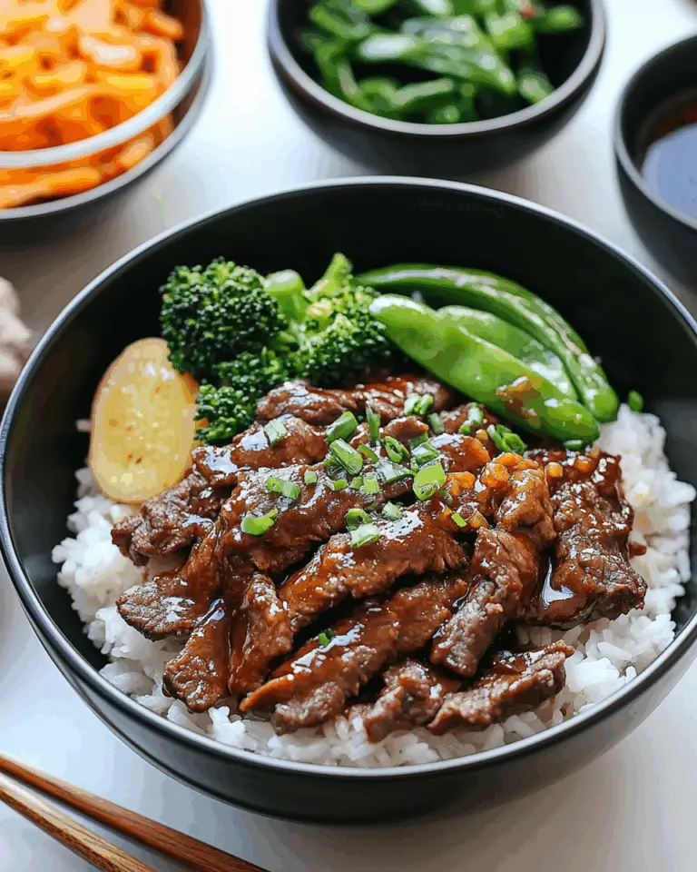 Crispy Beef Rice Bowl
