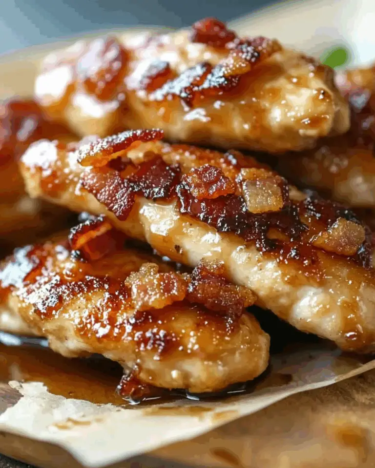 Bacon Brown Sugar Chicken Tenders