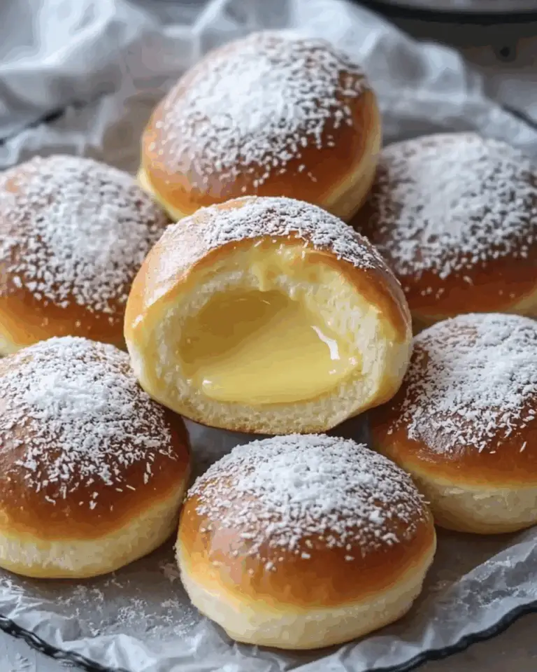Easy Custard Buns