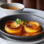 Mango and Cardamom Crème Brûlées