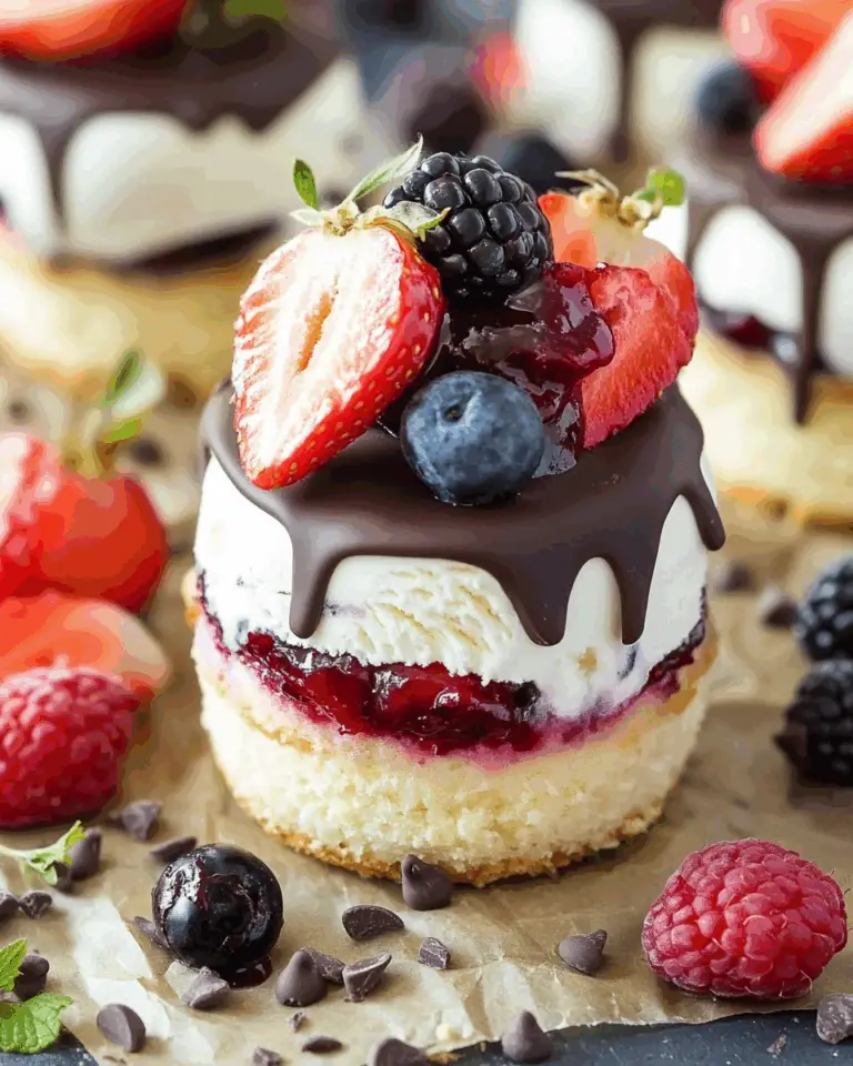 Mini Ice Cream Cakes
