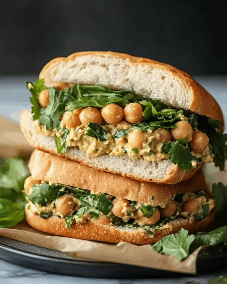 Blistered Shishito Pepper Chickpea Salad Sandwich