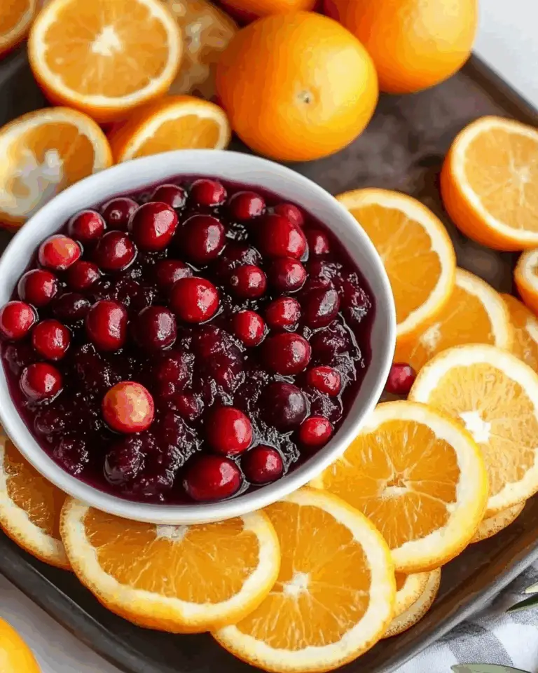 Cranberry Orange Sauce