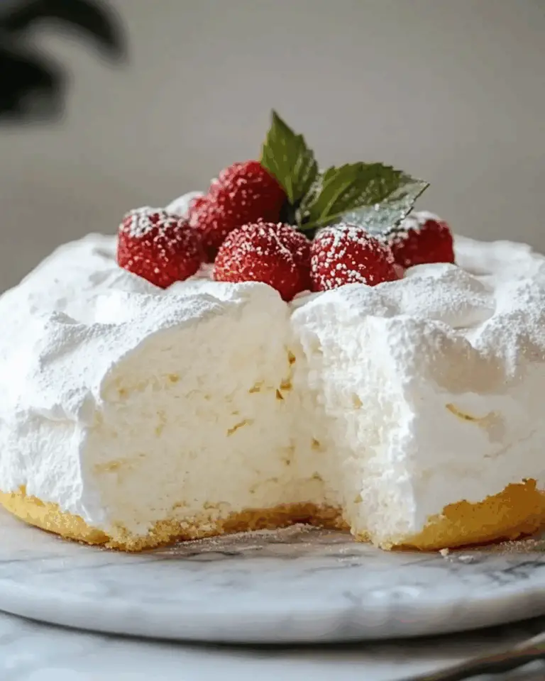 Light and Fluffy Yogurt Cloud Cake