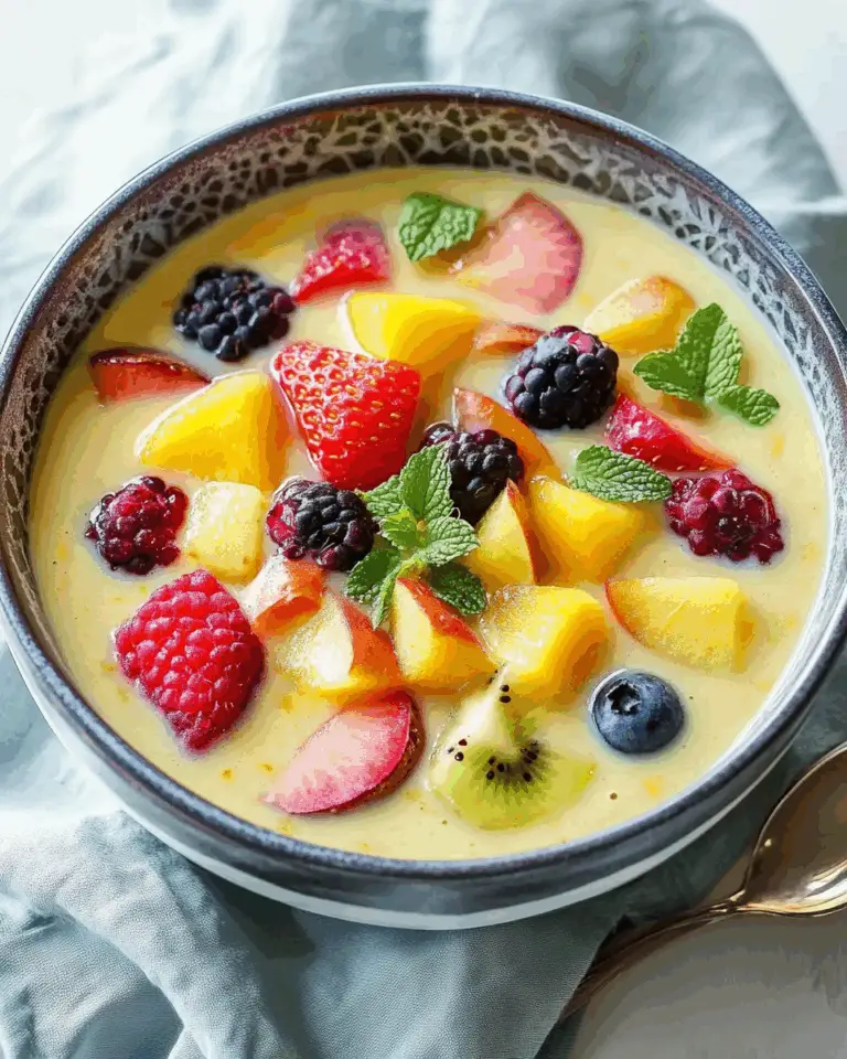 Mixed Fruit Soup