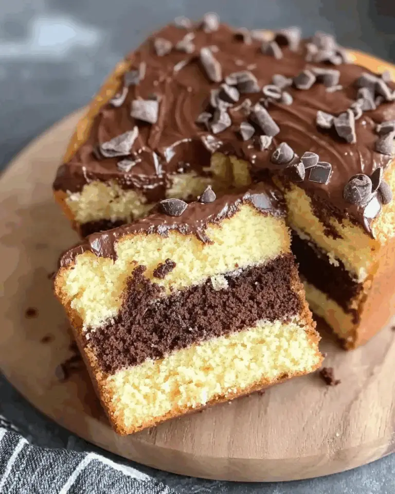 Vanilla and Chocolate Cake