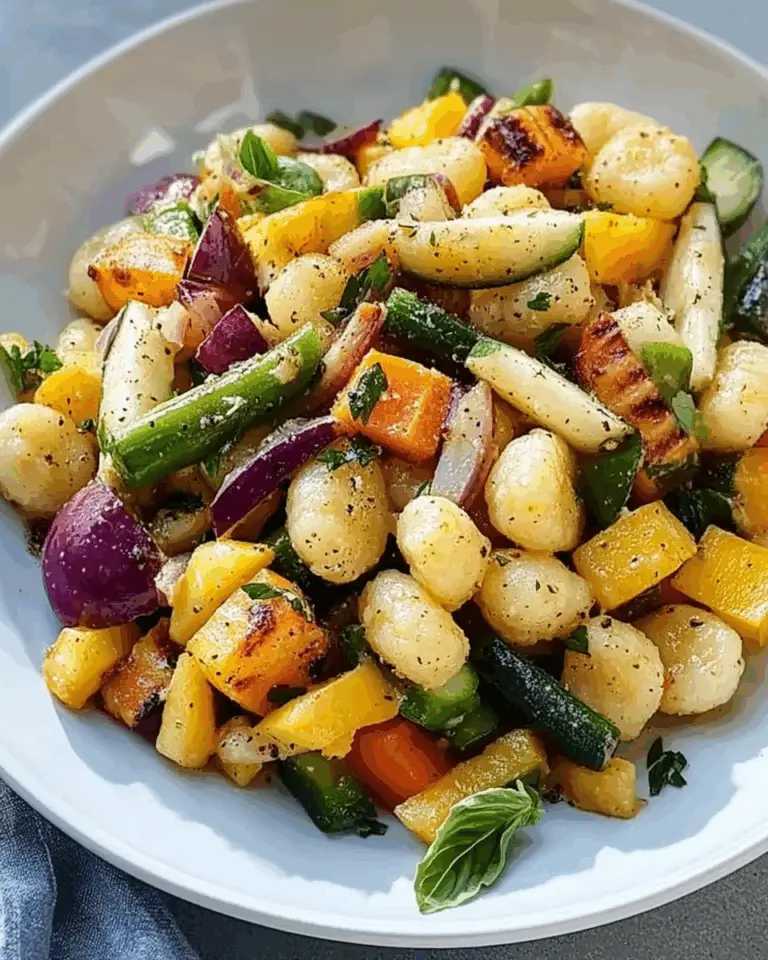 Summer Vegetable Gnocchi Salad